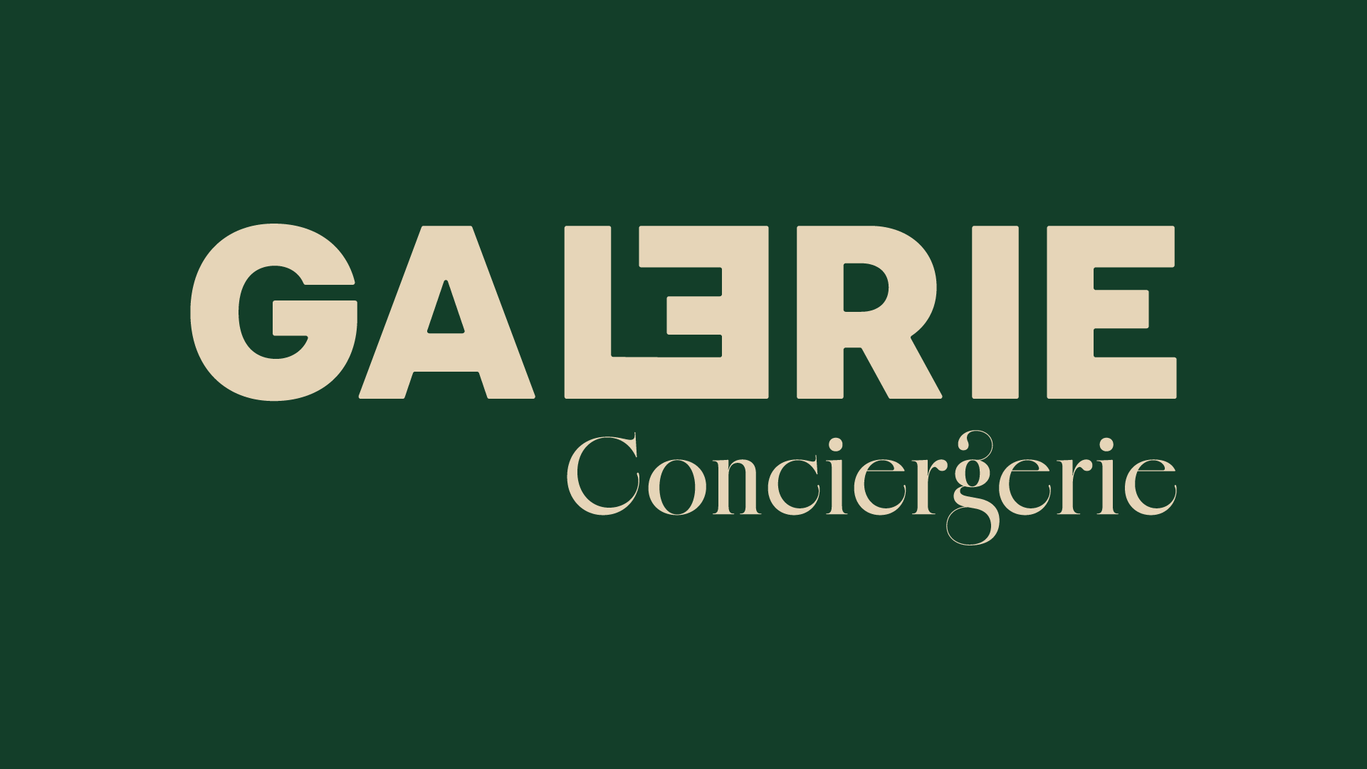 Logo principal La Galerie Conciergerie.