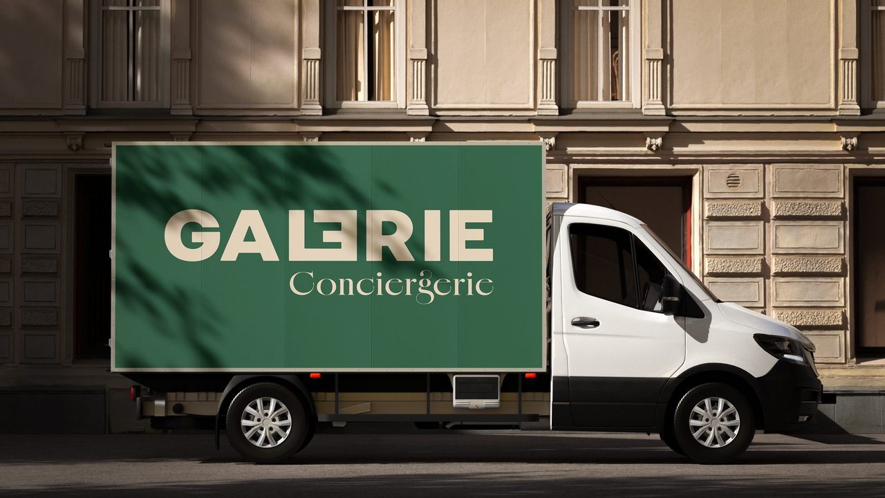 La Galerie Conciergerie, identité de marque Ancrage